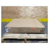 HAMPTON BAY Avondale 18 in. W x 24 in. D x 34.5 in. H Ready to Assemble Plywood Shaker Base Kitchen Cabinet in Raven Black- MSRP $288