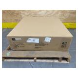 HAMPTON BAY- Avondale 32 in. W x 32 in. D x 34.5 in. H Ready to Assemble Plywood Shaker Lazy Susan Corner Cabinet in Raven Black- MSRP $447