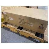 HAMPTON BAY- Avondale 32 in. W x 32 in. D x 34.5 in. H Ready to Assemble Plywood Shaker Lazy Susan Corner Cabinet in Raven Black- MSRP $447