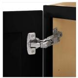 HAMPTON BAY- Avondale 32 in. W x 32 in. D x 34.5 in. H Ready to Assemble Plywood Shaker Lazy Susan Corner Cabinet in Raven Black- MSRP $447