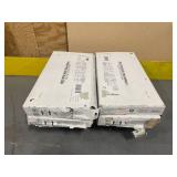 ^IVY HILL TILE Lot of 4 Cases of- Calacatta Indigo 12 in. x 24 in. Matte Porcelain Floor and Wall Tile (6 pieces/11.62 sq. ft./Case for a Total of 46.48 sq. ft.) MSRP $362
