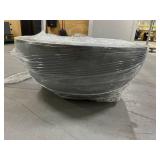^Forestbrook 36 in. x 20.75 in. Round Outdoor Concrete Wood Burning Fire Pit Msrp $269.99