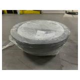 ^Forestbrook 36 in. x 20.75 in. Round Outdoor Concrete Wood Burning Fire Pit Msrp $269.99