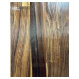 Hampton Bay 10 ft. L x 25 in. D Finished Saman Solid Wood Butcher Block Countertop in Live Edge Msrp $509.00