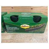 VIGORO Lot of 2- 6 in. x .25 in. x 6 in. Black Plastic Landscape Edging (40-6 in. Pieces/ 20 Linear ft. Each for a Total of 40 Linear ft.)