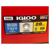 IGLOO Lot of 2- Laguna 28 Quart Coolers