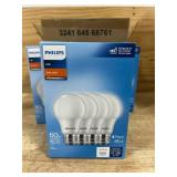 60 Watt-Equivalent LED Light Bulb A19 A-Style 2700K Soft White 4-Pack (lot of 4)