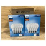 60 Watt-Equivalent LED Light Bulb A19 A-Style 2700K Soft White 4-Pack (lot of 4)
