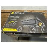 ^Gorilla Carts Poly Dump Cart 1200 lb. cap. Msrp $219.99