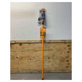 *PowerLever 1-1/8 in. Cut Capacity Steel Saw Blade 15 in. Fiberglass Pole 14 ft. Tree Pruner Msrp $59.99