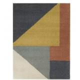 Jordan Mustard 7 ft. x 9 ft. Geometric Area Rug