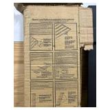 Ply Gem 11 in. x 59 in. Polypropylene Plastic 3-Board Closed Board and Batten Shutters Pair in Black