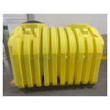 1000 Gal. Yellow Polyethylene Two Compartment Septic Tank MSRP $2,199