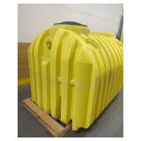 1000 Gal. Yellow Polyethylene Two Compartment Septic Tank MSRP $2,199