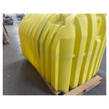 1000 Gal. Yellow Polyethylene Two Compartment Septic Tank MSRP $2,199