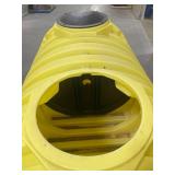 1000 Gal. Yellow Polyethylene Two Compartment Septic Tank MSRP $2,199