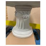 ^SUNNYDAZE 80 in. 4-Tier Electric Powered Grand Courtyard Fountain in Earth- MSRP $1,679