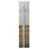 ^ Spectrum Via 36 in. x 96 in. White Vinyl Accordion Door with Hardware Msrp $70.66