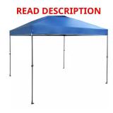 10 ft. x 10 ft. Blue Instant Canopy Pop Up Tent (missing tent cover)