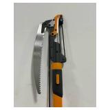 PowerLever 1-1/8 in. Cut Capacity Steel Saw Blade 15 in. Fiberglass Pole 14 ft. Tree Pruner