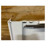 ^ Sterling 36 in.   34 in. Single Threshold Center-Drain Shower Pan Base in White Msrp $161.10