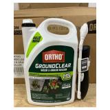 Ortho GroundClear Weed and Grass Killer with Comfort Wand Kills Moss and More 1 gal. (Lot of 8 gallons)