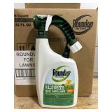 Roundup Weed Killer RTS Hose-End Concentrate 32 oz (lot of 6 bottles)