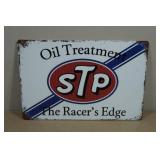 Vintage Style Metal Sign - STP Oil Treatment