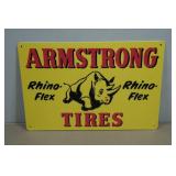 Vintage Style Metal Sign - Armstrong Tires