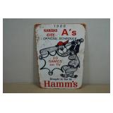 Vintage Style Metal Sign - Hamm