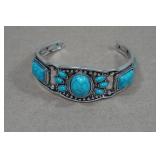 Turquoise Stone Band Bracelet