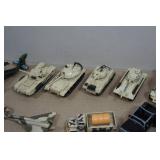 Plastic Army Men and Vehicles