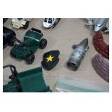 Plastic Army Men and Vehicles