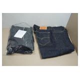 Mens 34x32 Jeans and Nike Baselayer Set - Large Top/Medium Pants