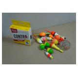 Strike King Contra 15lb Test Fishing Line and Bobbers