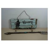 Western Style Wall Art/Coat Rack