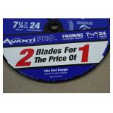 4 Avanti Pro 7-1/4" Framing Circular Saw Blades
