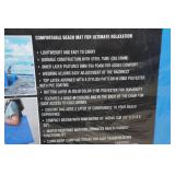 Hurley Lounger Beach Mat with Built in Cooler