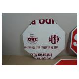 *3* 18" Stop Signs