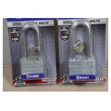 Brinks Cut Resistant Steel Locking Bolts