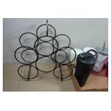 Travel Tumblers, Basket and Wine Rack