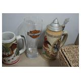 Travel Tumblers, Basket and Wine Rack