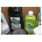 Assorted Outdoor Pest Control and Vintage Tiki Lamps