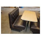 Commercial Diner Booth