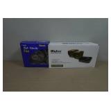 Wuloo Wireless Driveway Alarm and Desk Fan