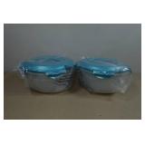 *2* Food Storage Tubs with Lids
