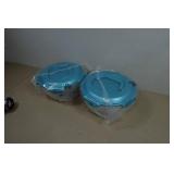 *2* Food Storage Tubs with Lids