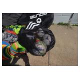 Portable Soccer Nets, Balls, Adidas Ball Bag, and Training Cones