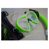 Cressi Blulove Adult Snorkel Set - Fin Size S/M