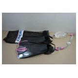 Cressi Adult Rondine Palau Fin Snorkel Set - Fin Size M/L